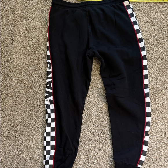 Vans Black Checkered Track Pants - Picture 6 of 6
